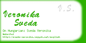 veronika sveda business card